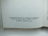 a open book with a picture of a man on it