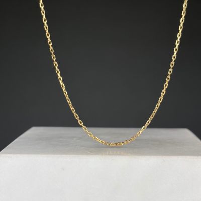 Collier or jaune - Collier Or jaune 18K - Or déco