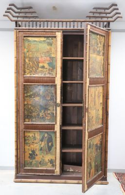 PERRET et VIBERT Paris; La maison du Bambou (attribué à)