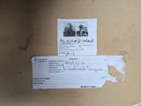 a piece of paper that has been placed on a table