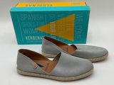 Espadrilles en daim pour femme, neuves dans leur boîte, couleur grise