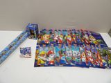 a lot of children ' s toys on the table