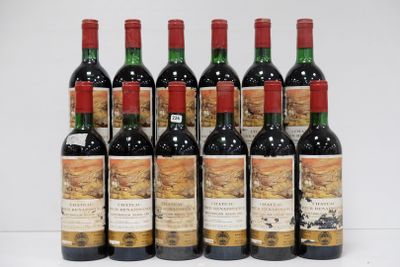 12 B - CHATEAU TOUR RENAISSANCE (Caisse Bois d'origine sans …