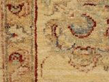 an area rug with a medallion design on the middle of it