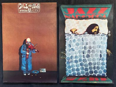 Jan SAWKA (1946-2012) Deux affiches du Festival Jazz Nad Odr…