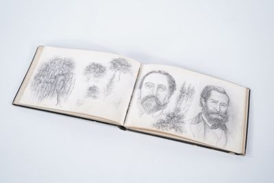 Amélie PICAULT de LA FERRANDIERE (1805 - ?) : "Album de ma g…