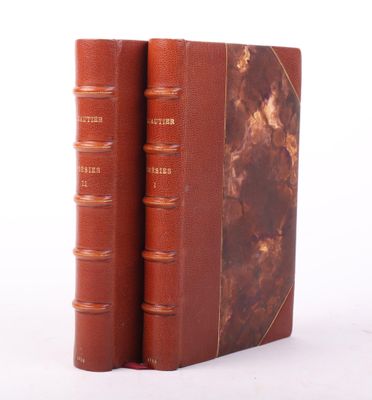 GAUTIER (Théophile) Poésies complètes.