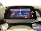 a car dashboard with a digital display on it