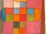 une image représentant une peinture d'une croix composée de carrés