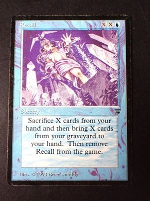 a picture of a card that is on a table