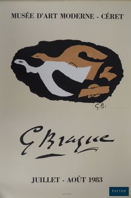 une image représentant une photo d'une affiche sur laquelle figure un oiseau