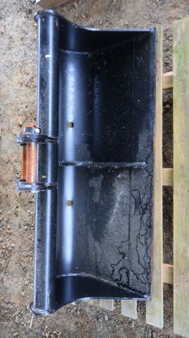 Godet de curage L1200mm pour mini-pelle 2,5t-3,5t, axes 38mm, lar...