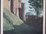 a picture of a picture of a castle on the wall