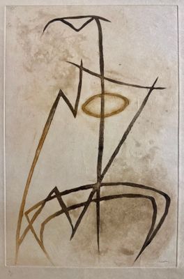 une image d'une peinture sur un mur