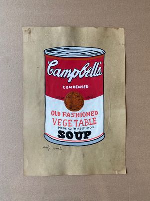 Andy Warhol (1927-1987) Sans-titre, circa 1988