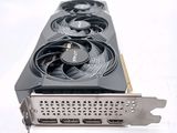 a close up of a video card with a fan on it