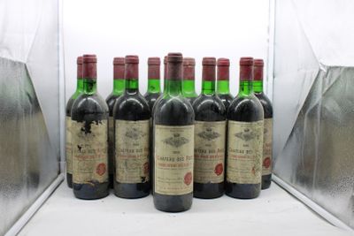 1985, Ch DES ROCS, Bordeaux Supérieur; 12 bouteilles, voir p…