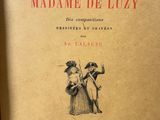 a book with a picture of a woman and a man on it