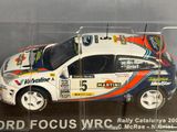 a model of a car in a display case
