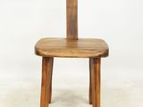 an image of a wooden chair against a white background