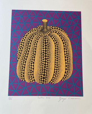 Yayoi Kusama (Née en 1929) Midnight Pumpkin, 2000 Sérigraphi…