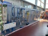 a lot of tools that are on display in the store