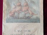un vieux livre avec l'image d'un bateau