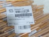 a bag of gold colored chopsticks with a price tag on it