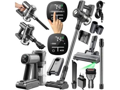 many different types of vacuums that are on display