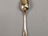 a spoon that is sitting on a table