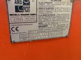 an image of a machine with a label on it ' s side