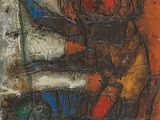 une image représentant un tableau où l'on voit une personne assise sur une chaise