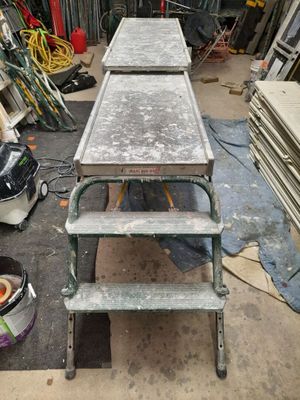 Plateforme extensible MACC, 2 marches capacité 200 kg, 140/2… - Photo 1