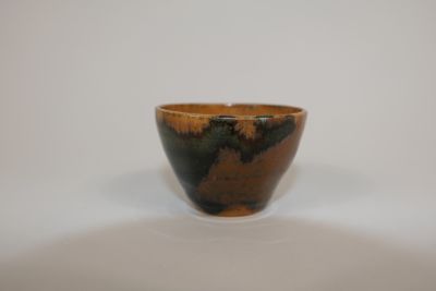 Auguste DELAHERCHE (1857-1940) Petit bol en pot en grès émai…