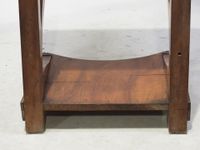 Console rectangulaire en bois et placage, le plateau en marb… (photo 6)