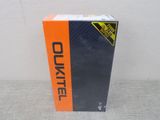 an orange and black box with the words dunket on it