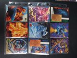 a lot of cards that are on a table
