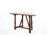 an image of a small table with a marble top