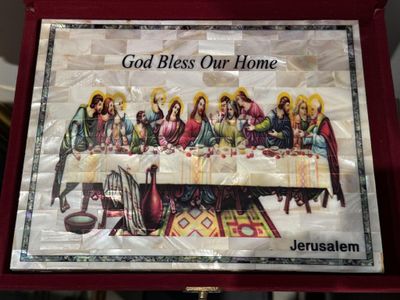 an image of a picture of the last supper of jesus