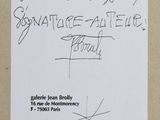 a close up of a piece of paper with a drawing on it
