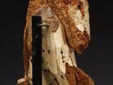 an image of a piece of wood with a piece of wood sticking out of it
