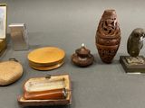a lot of items that are sitting on a table