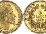 an image of a gold coin with a woman ' s head on it
