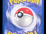 a picture of a pokemon movie poster with a red and white poke - ball