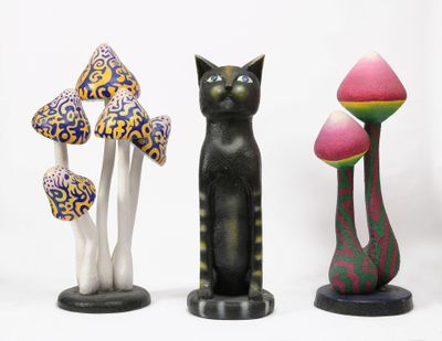 Paco SAGASTA (né en 1950) Ensemble de 3 sculptures comprenan…