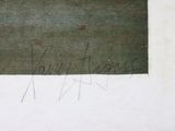 a picture of a piece of art with writing on it