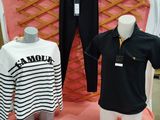 two mannequins that are on display in a store