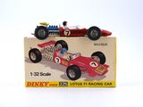 two toy cars that are sitting on top of a box
