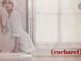 a picture of a woman in a bathtub with a hat on