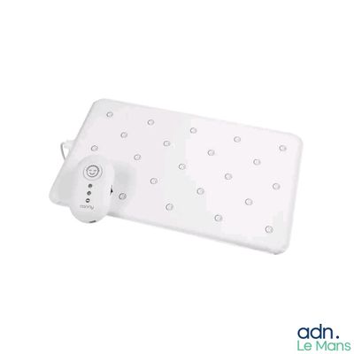 an image of a bath mat with a remote control